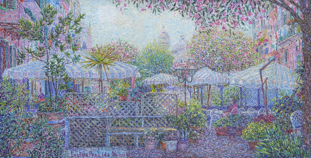 08. «Полдень. Прочида». 22 x42 см, левкас на доске, темпера, акрил, 2018.jpg 08. «Полдень. Прочида». 22 x42 см, левкас на доске, темпера, акрил, 2018.jpg